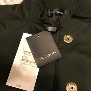 Army Green Gorgeous St John Spring Classy Jacket